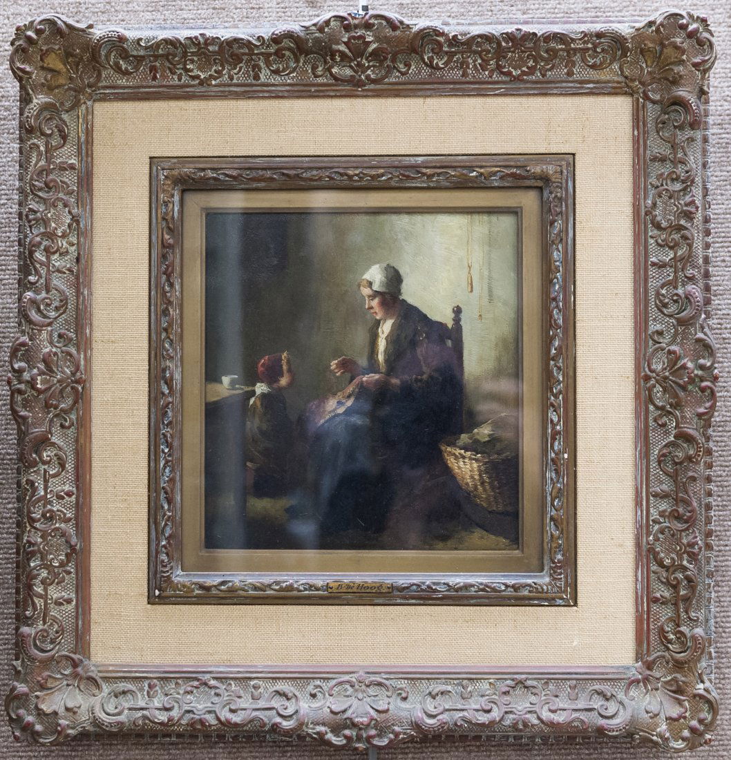 Bernard de Hoog, Oil on Board. (1 of 10)