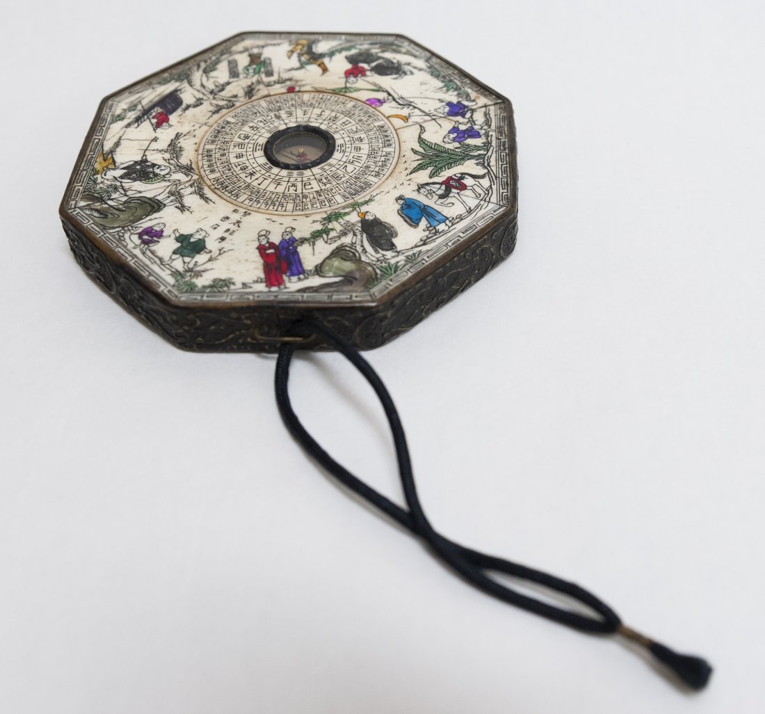 19th C. Chinese Feng Shui Compass. (1 of 6)