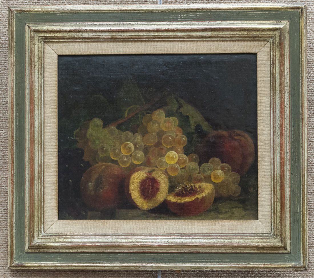 American School, Oil on  Board, Still Life. (1 of 9)