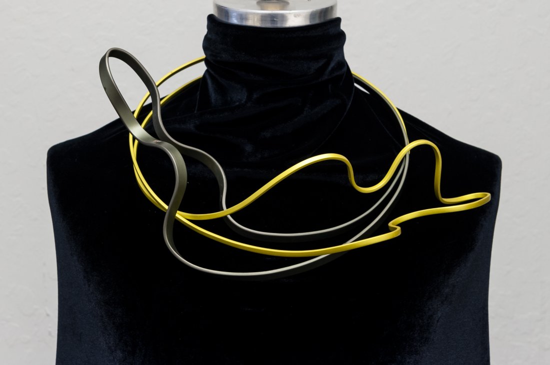 Yuri Kawanabe, ‘Wings’ Anodized Aluminum Neckpiece. (1 of 8)