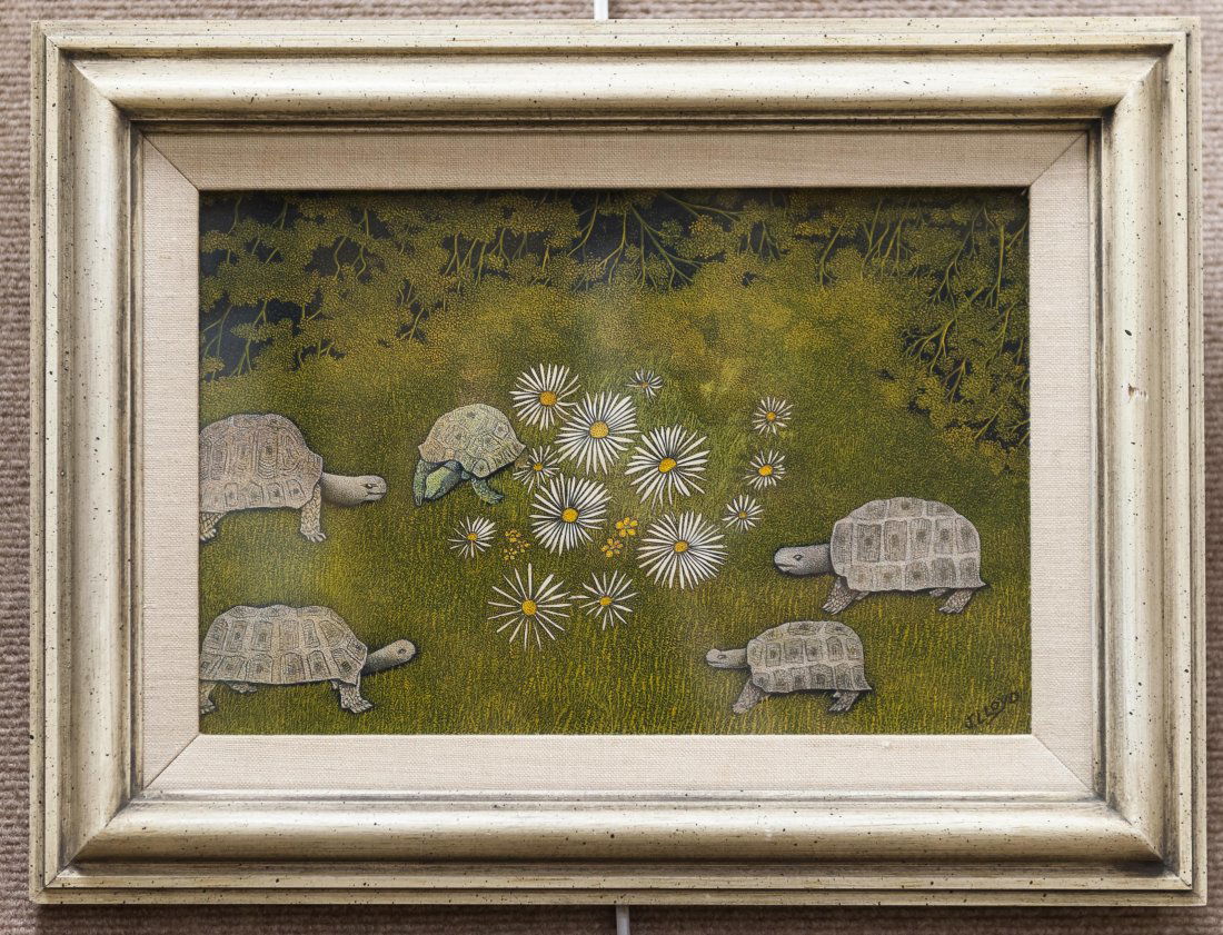 James Lloyd Gouache on Paper. (1 of 5)