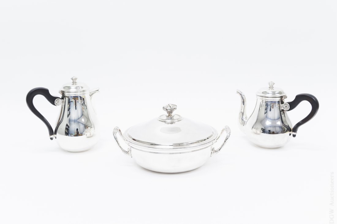 Christofle Serving Dish, Coffee & Teapots. (1 of 9)