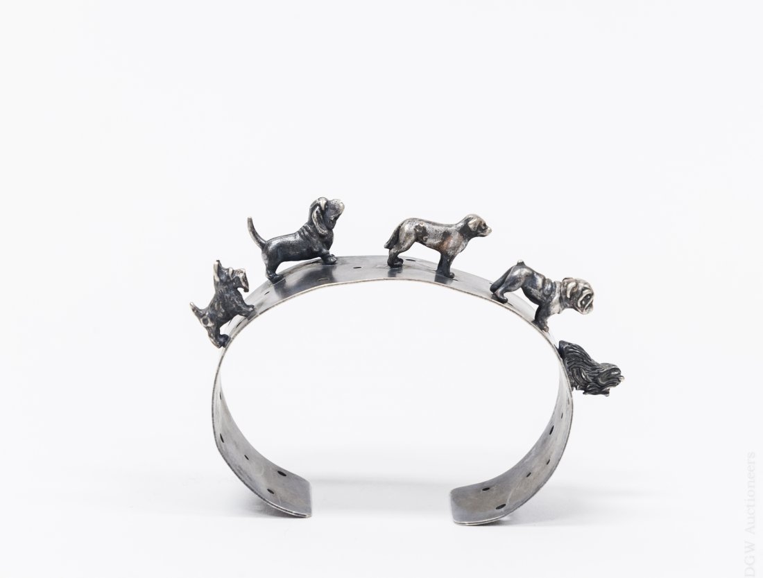 Kristen Lora Sterling Silver ‘Canine Cuff’. (1 of 7)
