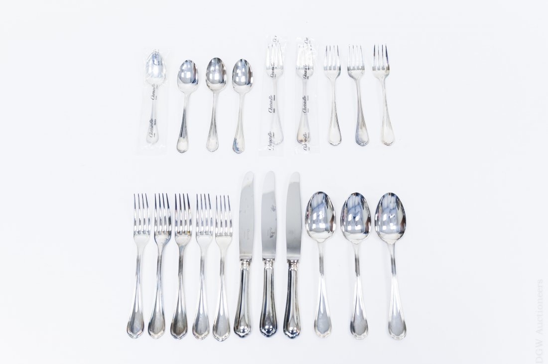 Part Set of Christofle Spatour Flatware, 20pcs. (1 of 9)