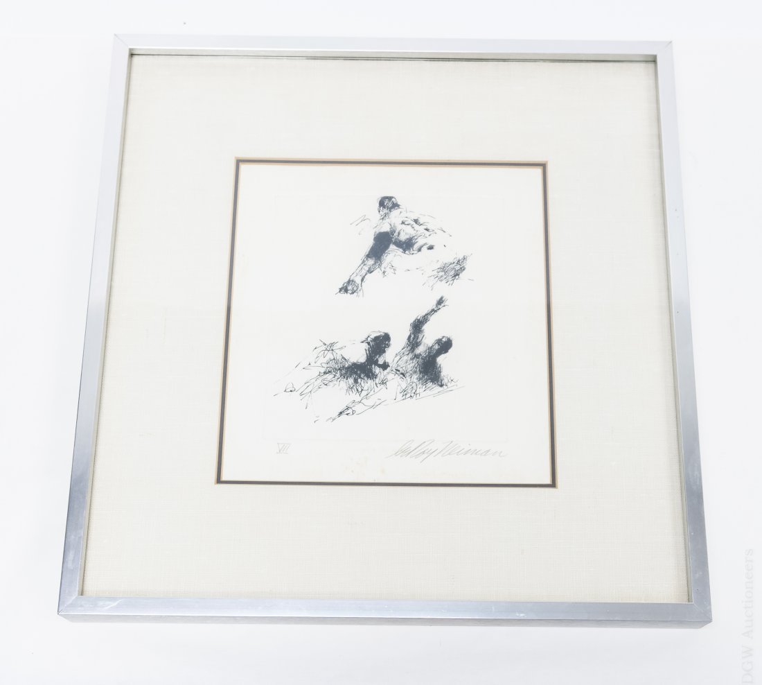 Leroy Neiman Etching. (1 of 8)