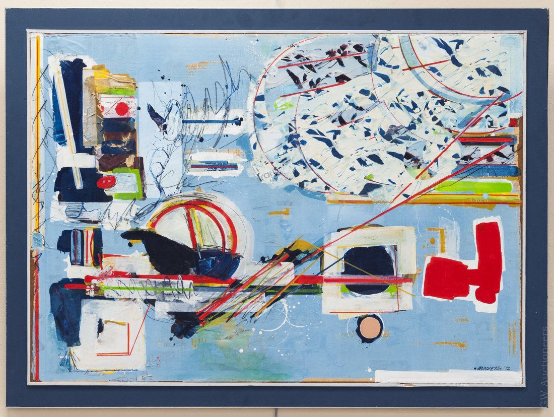 Sam Middleton Mixed Media on Board. (1 of 9)