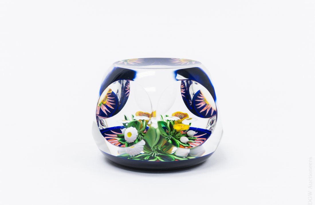 Saint-Louis Art Glass Ltd. Ed. Paperweight. (1 of 9)