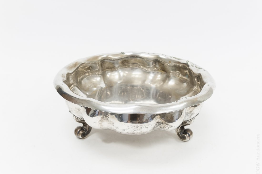 Hugo Bohm German Silver Bowl. (1 of 5)