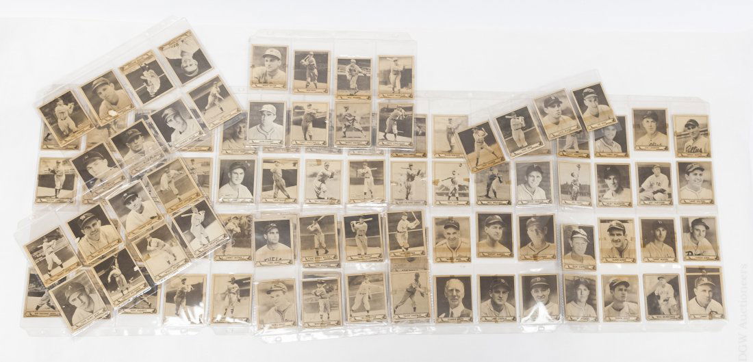Group of 1940 Gum Inc. Play Ball Baseball Cards. (1 of 8)