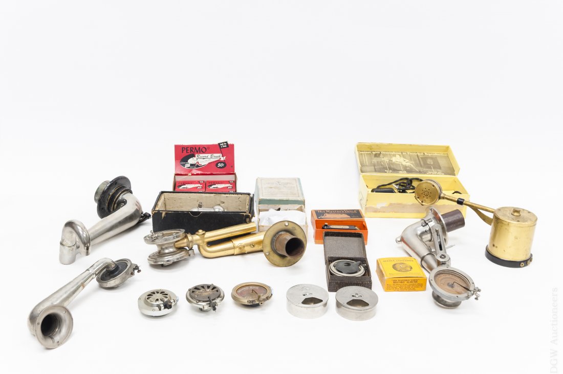 Group of Gramophone Hardware and Equipment. (1 of 9)