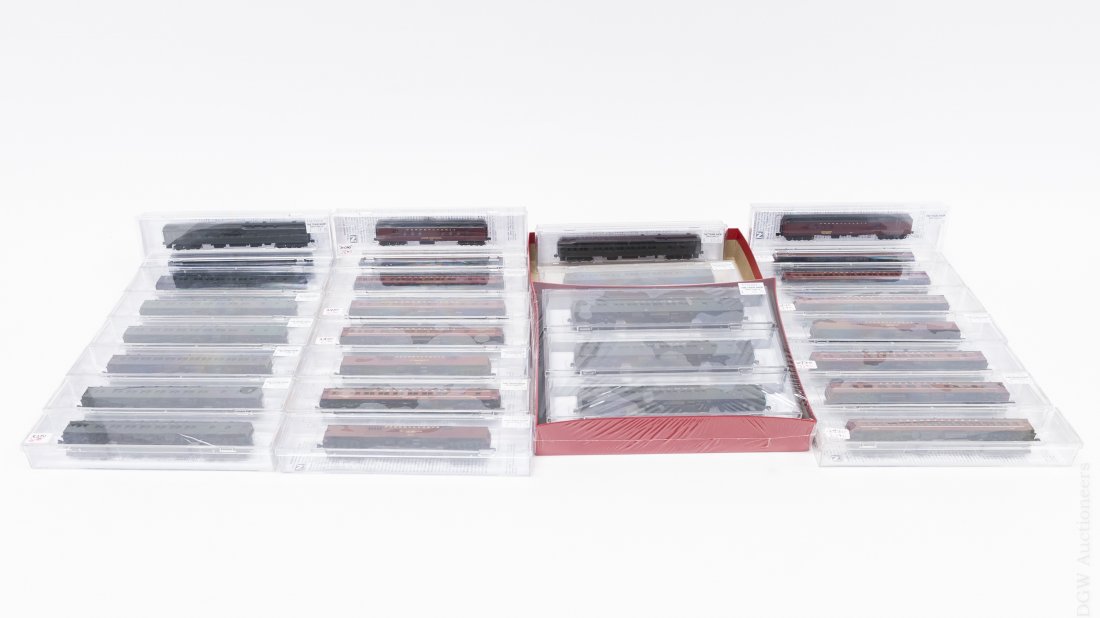 (27) Micro-Trains Line N scale Train Cars. (1 of 4)