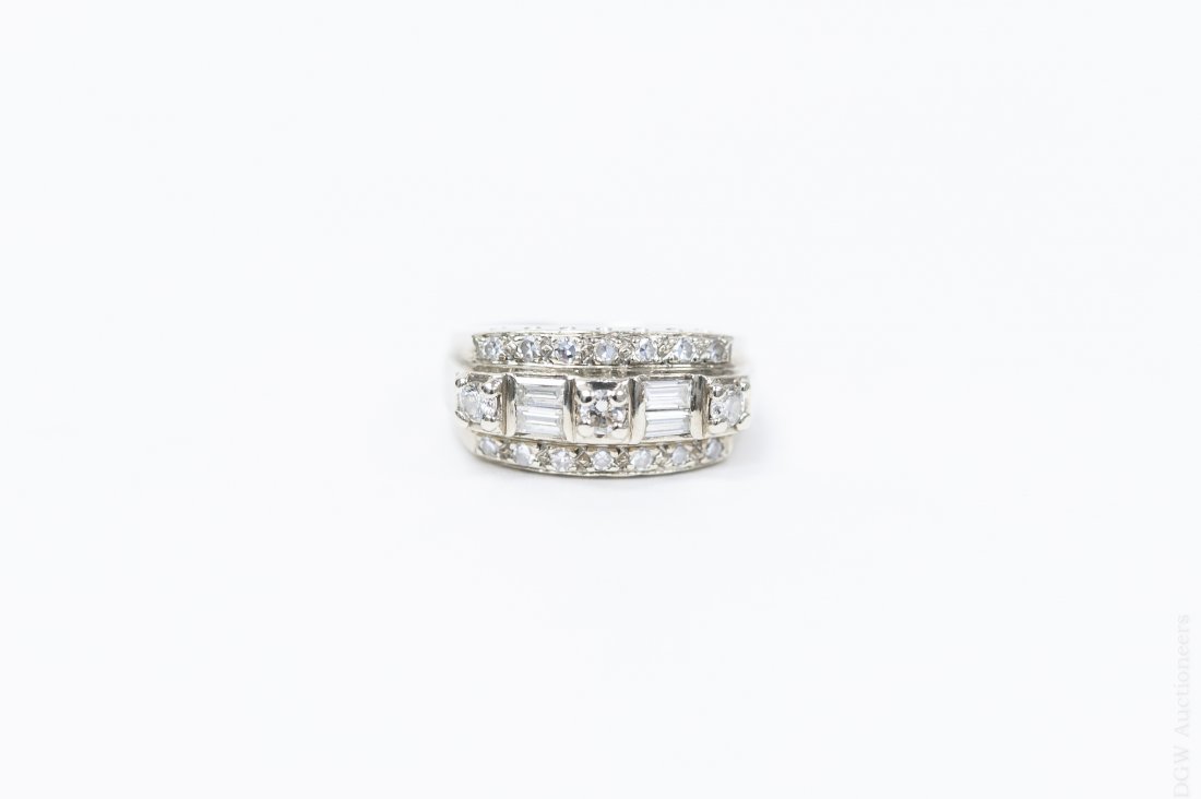 Ladies' Gold and Diamond Ring. (1 of 6)