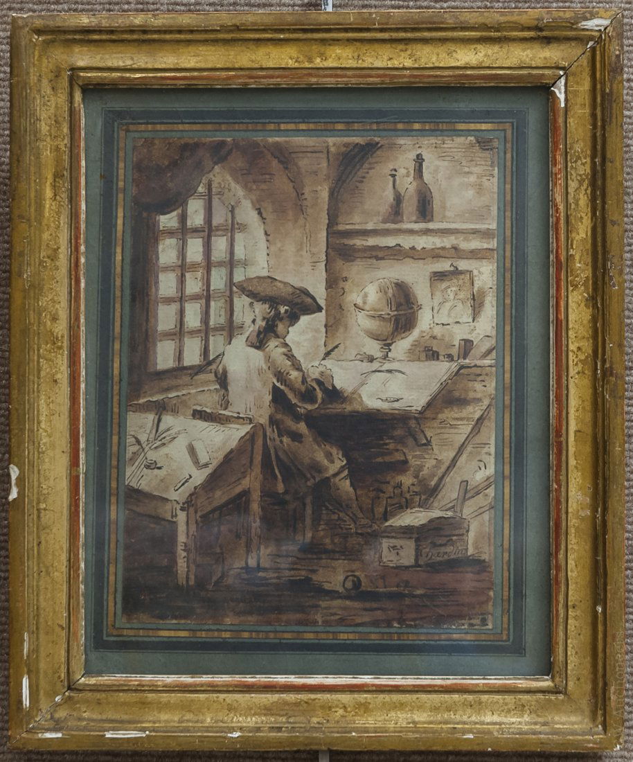 Chardin Pen & Ink on Paper. (1 of 7)