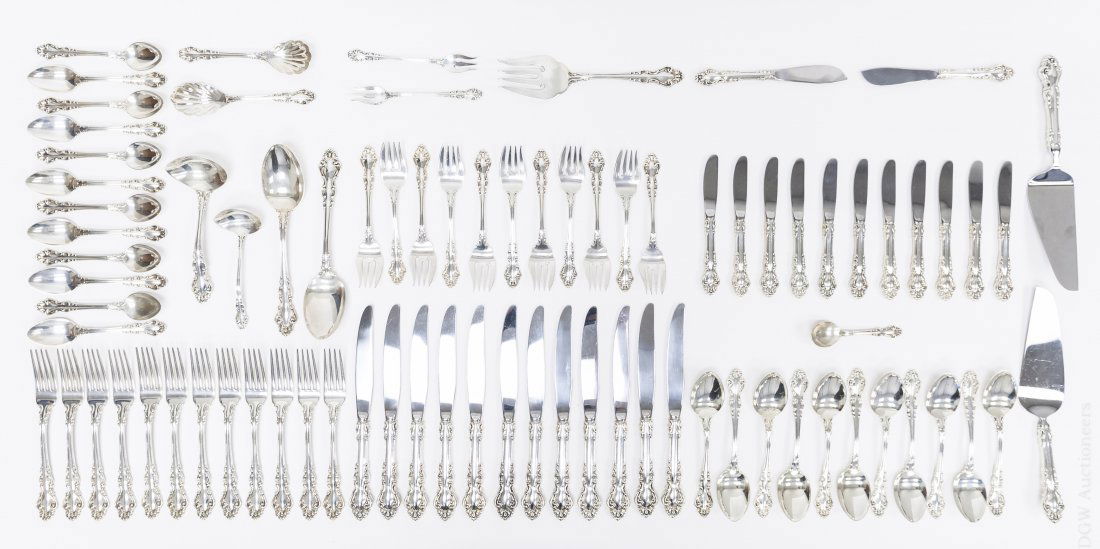 Reed & Barton "Spanish Baroque" Sterling Flatware. (1 of 9)