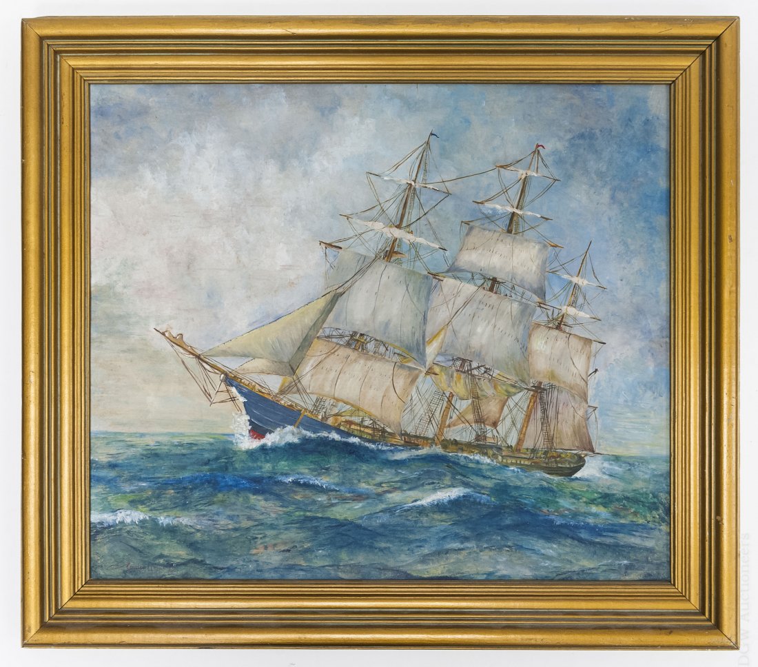 Gordon Grant Oil on paper. (1 of 8)