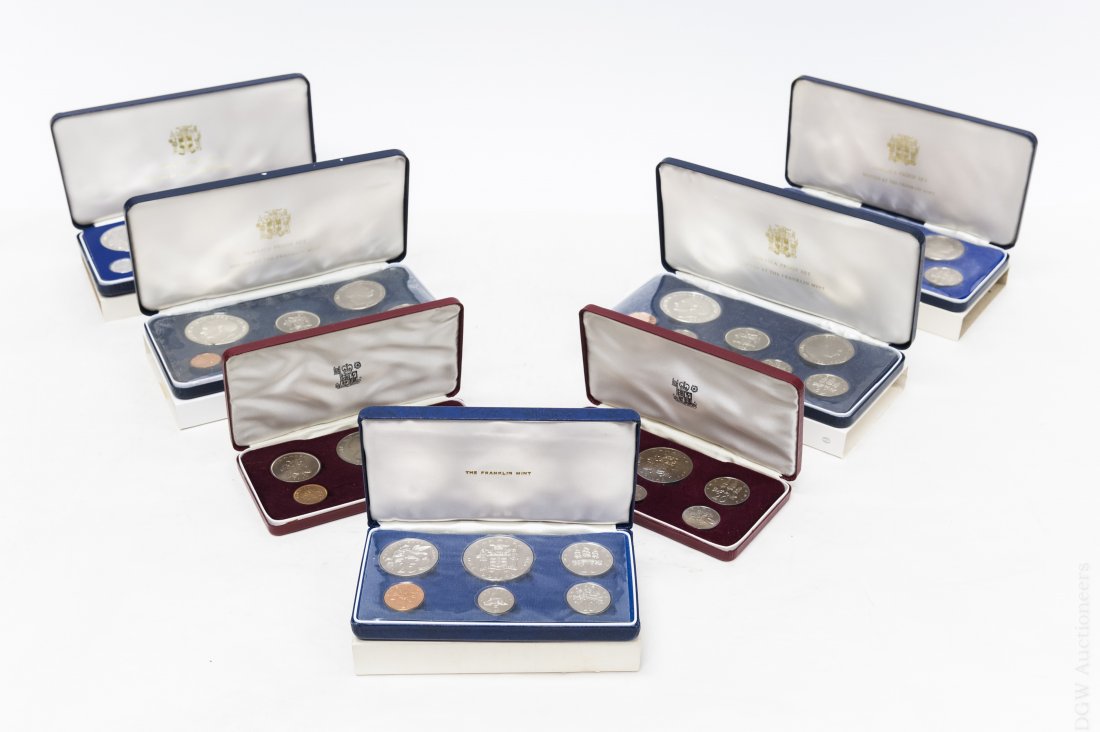 (7) Jamaica Coin Proof Sets. (1 of 4)
