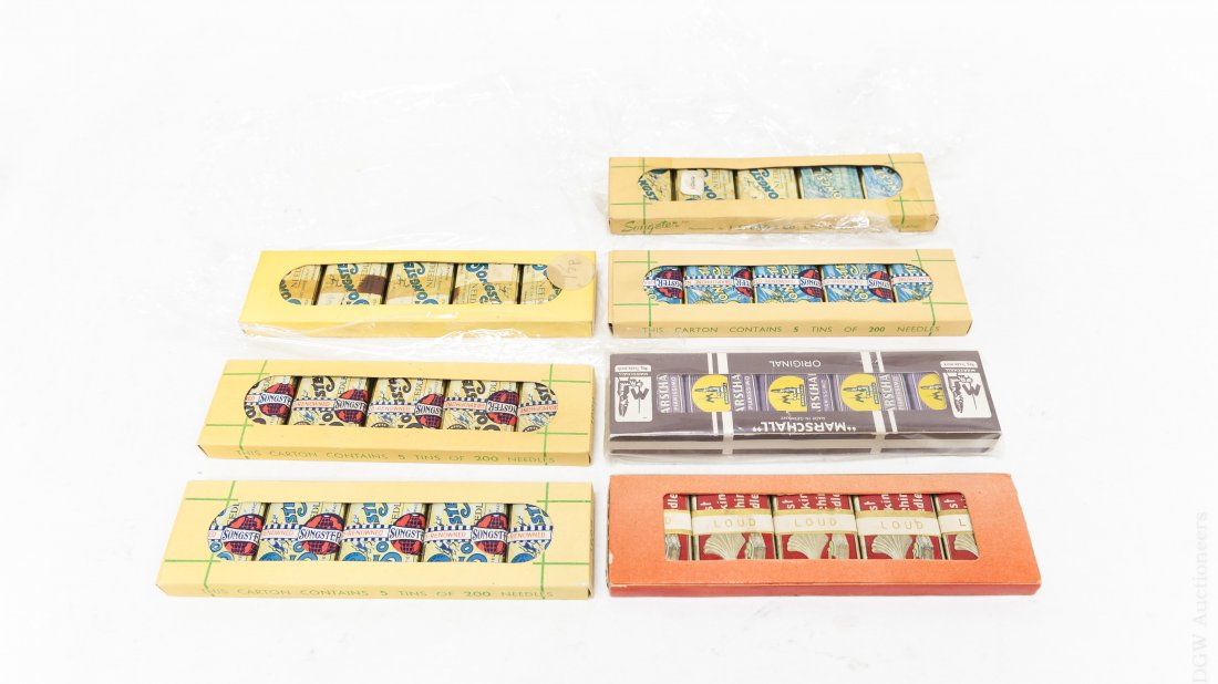 (7) Needle Tin Packs with 35 Needle Tins. (1 of 6)