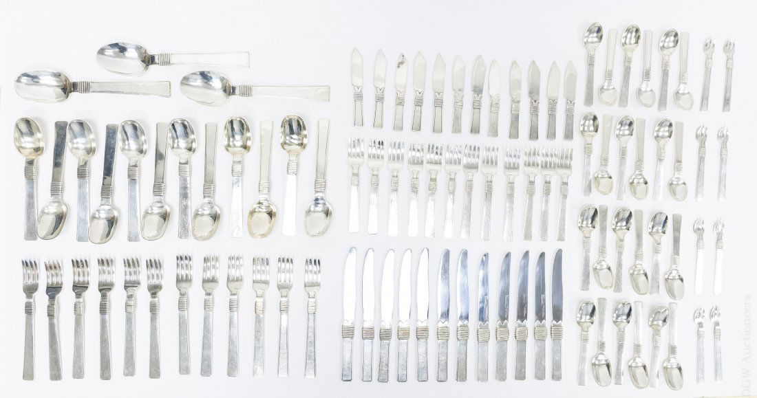 William Spratling Sterling Silver Flatware. (1 of 8)