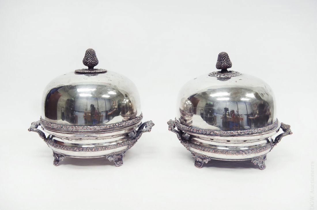 Pair of Veyrat French Entree Servers. (1 of 7)