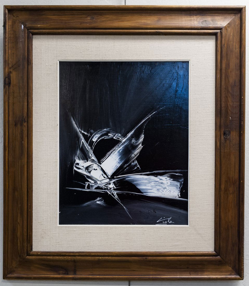 Manuel Viola, Oil on Board. (1 of 4)