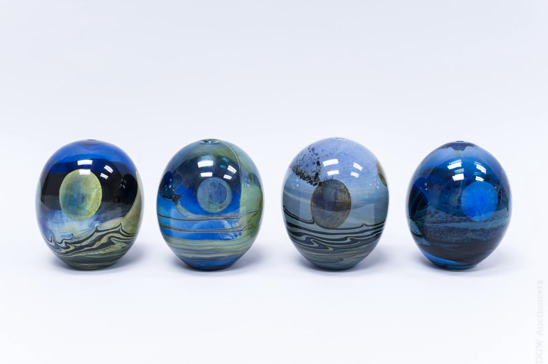 (4) John Lewis Moon Bottle Vases (Large). (1 of 7)