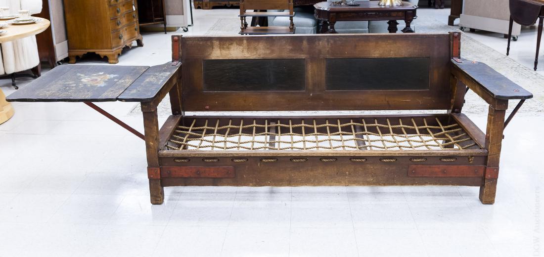 Monterey Furniture Rope Seat Sofa. (1 of 8)