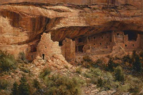 Ancient Empire, Mesa Verde ~ Robert Peters: Ancient Empire, Mesa Verde ~ Robert Peters ~ Dimensions: 10 x 15 ~ Giclee on Canvas ~ Edition Size: Open ~ Release Date: 6-2011