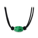 Natural Green Jade Necklace