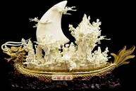 BONE GOLDEN DRAGON BOAT