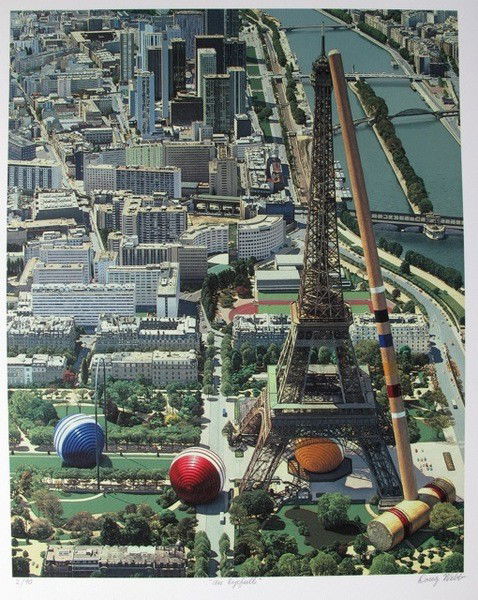 DOUG WEBB AN EYEFULL HAND SIGNED LIMITED ED. GICLEE: Limited Edition Hand Signed Water Colored Ink Giclee By Doug Webb Titled " An Eyefull". This Piece Is Hand Signed By The Artist. Pencil Numbered From A Limited Edition Of Only 90. Paper Measures 17" X