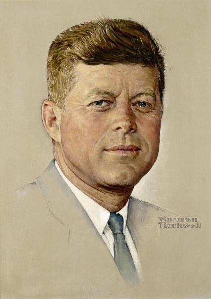 NORMAN ROCKWELL "JOHN F. KENNEDY": This Is A NORMAN ROCKWELL Giclee Titled "JOHN F. KENNEDY" - Measuring - 21 1/4 x 30 in.This Giclée is high-resolution and of the highest quality, has a color permanence rating in excess of 100 years.