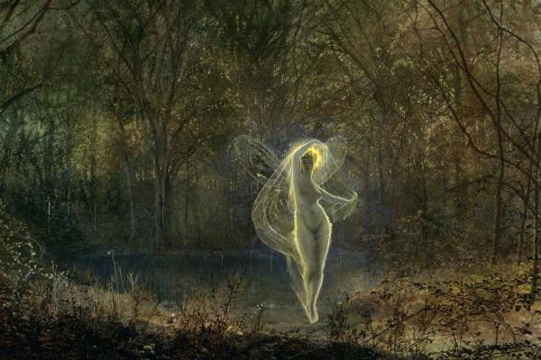 JOHN ATKINSON GRIMSHAW"AUTUMN: DAME AUTUMN HATH A: This Is A JOHN ATKINSON GRIMSHAW Giclee on CANVAS Titled "AUTUMN: DAME AUTUMN HATH A MOURNFUL FACE"Measuring - 30 x 20 in.This Giclée is high-resolution and of the highest quality, has a color perman