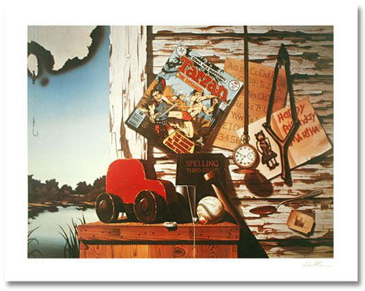 DAVID MANN TARZAN LIMITED ED. HAND SIGNED LITHOGRA: Lithograph Hand Signed By David Mann Titled "Tarzan". Made On Archival Quality Paper. This Piece Was Hand Signed By David Mann Himself. Pencil Numbered From A Limited Edition Of 1000. Image Measures 1