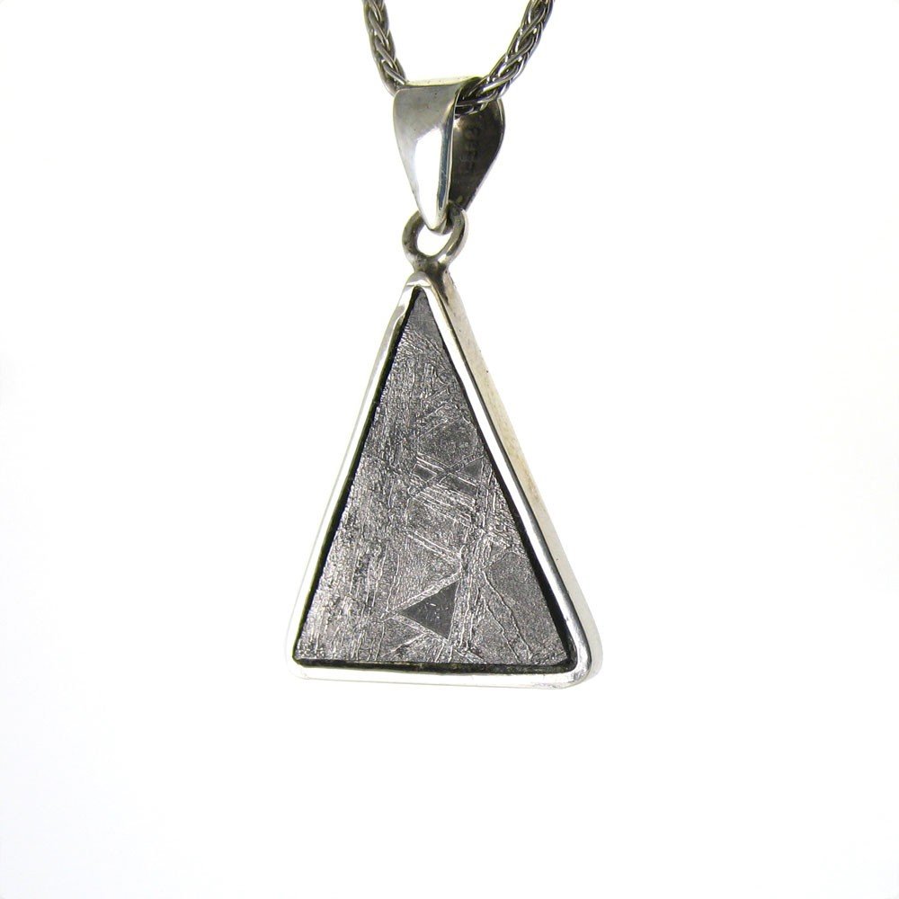 TRIANGULAR GIBEON METEORITE: First Discovered In Namibia, Africa In 1836, The Gibeon Meteorites Come From Broken Asteroid Fragments. Dating Studies Have Placed The Age At Around 4 Billion Years Old. It Is Difficult To Acquire New