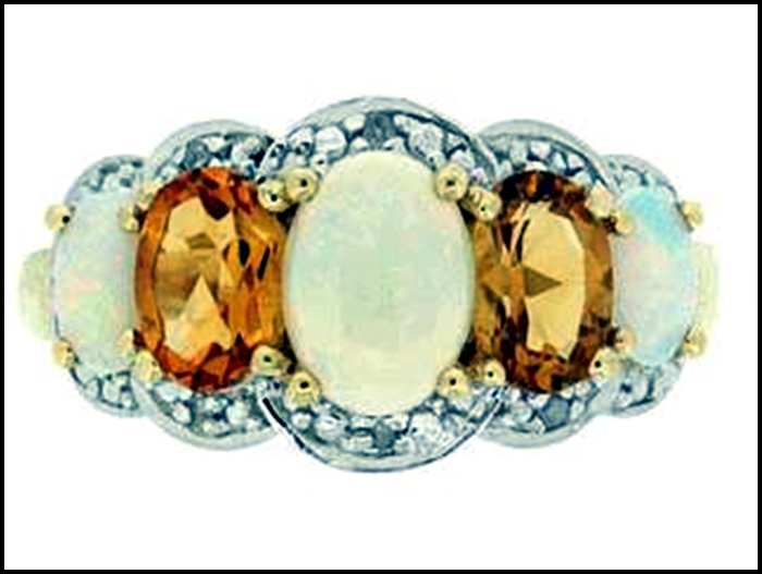 MULTI-GEM RING
