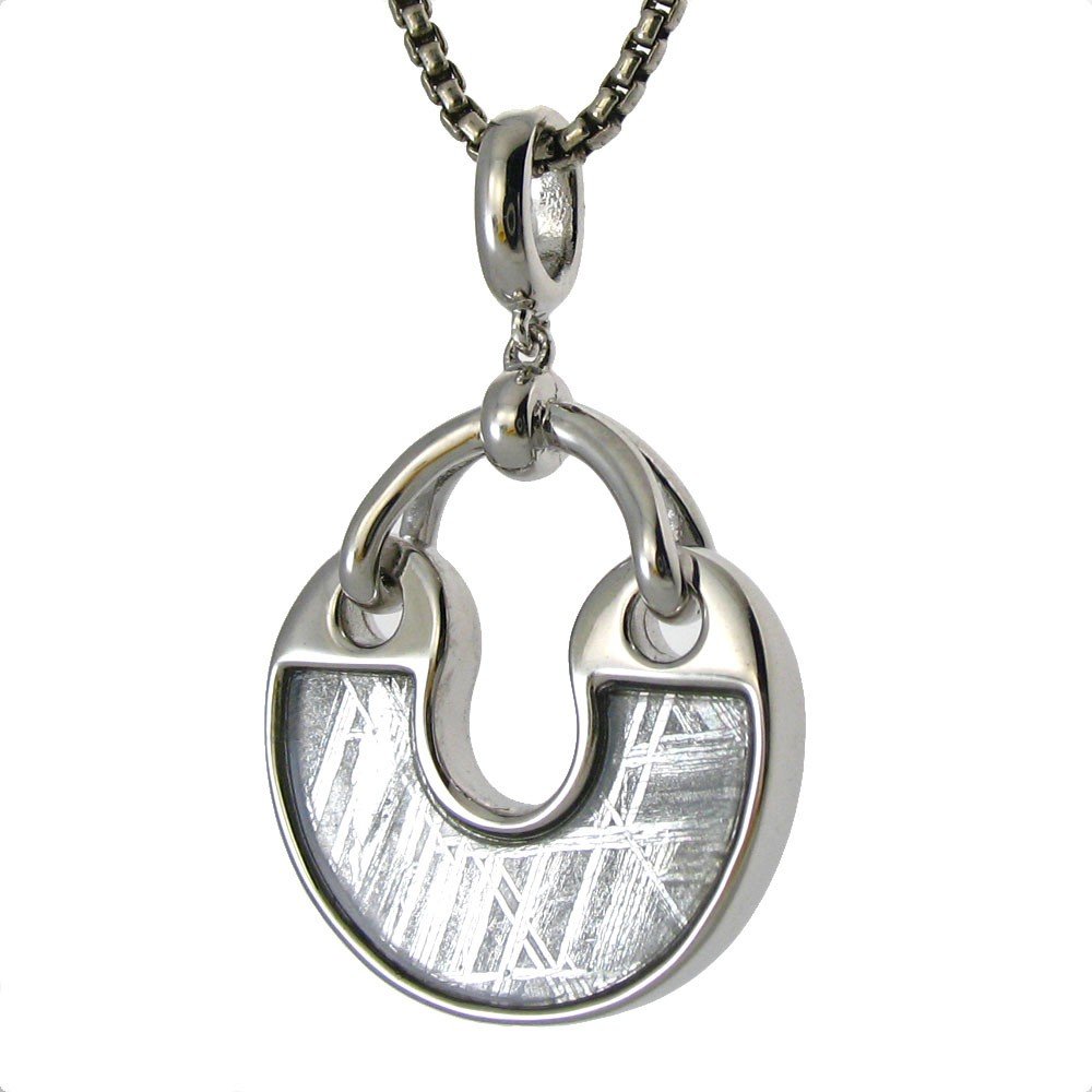 GIBEON METEORITE PENDANT FROM AFRICA: First Discovered In Namibia, Africa In 1836, The Gibeon Meteorites Come From Broken Asteroid Fragments. Dating Studies Have Placed The Age At Around 4 Billion Years Old. It Is Difficult To Acquire New