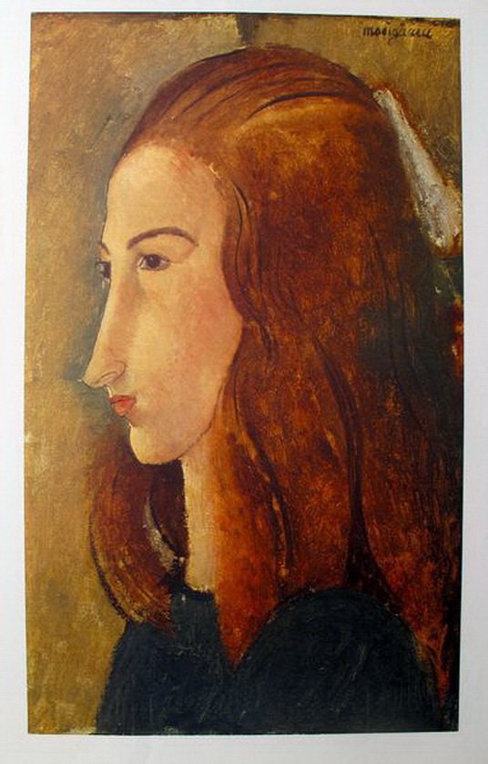 AMEDEO MODIGLIANI PORTRAIT OF A GIRL FACSIMILE SI: Amedeo Modigliani 1971 Lithograph Titled "Portrait Of A Girl". This Piece Is Facsimile Signed Which Means It Bears A Copy Of Modigliani'S Signature. Pencil Numbered From An Edition Size Of 99. Paper M
