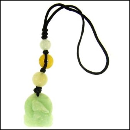 NATURAL GREEN MIX JADE STATUARY: Natural Green Mix Jade Statuary - Carved Rabbit W/ MoonStone Size - ~15X20Mm - This Is Guaranteed ‘A’ Jade: Natural, Untreated Jadeite Jade - Only Beeswax Is Used To Fill The Stone’S - Microscop