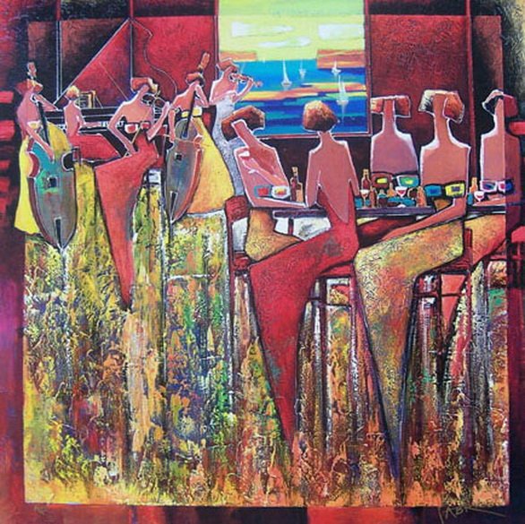 CHARLES LEE VISION OF HORIZON HAND SIGNED SERIGRA: Charles Lee Vision Of Horizon Hand Signed Serigraphthis Is A Charles Lee Hand Signed Original Serigraph Titled "Vision Of Horizon". Beautiful Art Piece On Extra Thick Arches Paper. Gorgeous Bright Ric