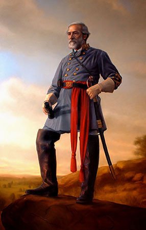 Daniel Dos Santos - GENERAL ROBERT E. LEE: Daniel Dos Santos - General Robert E. Lee - Limited Edition Canvas - Imaage Size: 22"W X 36"H. - Edition Size:100 - Published From The Artist'S Original Work. - Many Historians Consider Robert E. Lee 