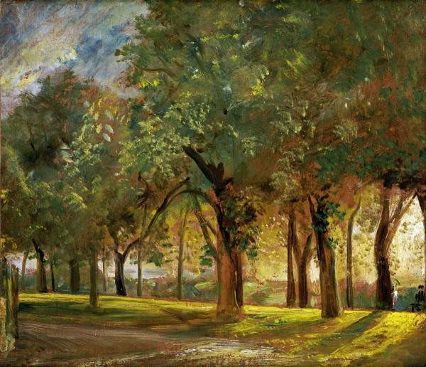 JOHN CONSTABLE - JUDGE'S WALK, HAMPSTEAD: John Constable - Judge'S Walk, Hampstead - Giclée On Canvas - 44 X 37 7/8 In. A Giclée Print Is The Highest Quality Print Available Today. Because There Is No Visible Dot Screen Pattern, The Resulti