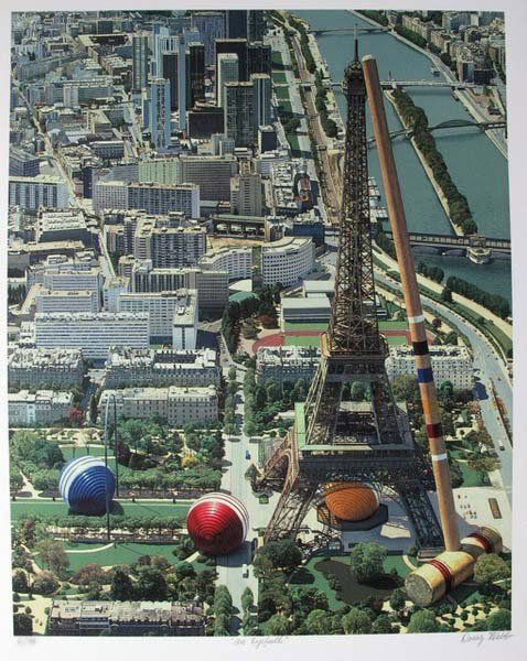 DOUG WEBB AN EYEFULL HAND SIGNED LIMITED ED GICLÉ: Limited Edition Hand Signed Water Colored Ink Giclee By Doug Webb Titled " An Eyefull". This Piece Is Hand Signed By The Artist. Pencil Numbered From A Limited Edition Of Only 90. Paper Measures 17" X