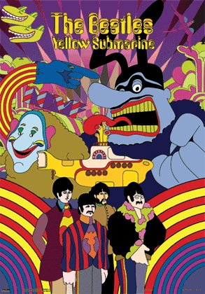 THE BEATLES YELLOW SUBMARINE 3-D HOLOGRAM ART: Rare Limited Edition Beatles "yellow Submarine" Album Cover 3-d Hologram Art. The Picture Can Not Capture The Spectacular 3-d Effect Of These. It Pops Right Out At You And There Is So Much Depth. This