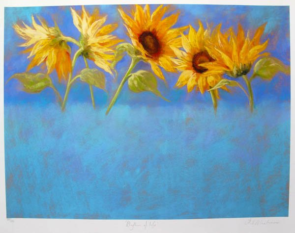 NEL WHATMORE THE RHYTHM OF LIFE HAND SIGNED LIMITED ED.: Limited Edition Hand Signed Giclee By Nel Whatmore Titled "the Rhythm Of Life". Medium: Giclee On Paper [signed And Numbered By The Artist]. This Piece Is Numbered From An Edition Size Of 295. Paper M