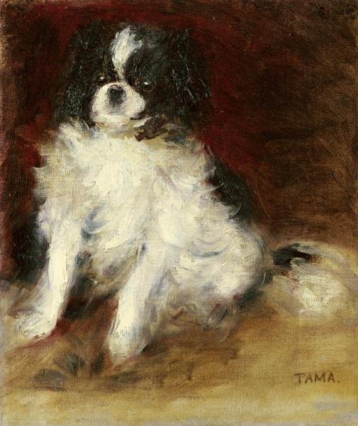PIERRE AUGUSTE RENOIR - TAMA: Pierre Auguste Renoir - Tama - Giclée On Canvas - 30 3/8 X 36 In.