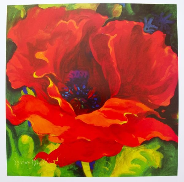 85T - SIMON BULL WHEN YOUR LOVE SURROUNDS ME VIII HAND : Limited Edition Hand Signed Lithograph By Simon Bull Titled "When Your Love Surrounds Me Viii". This Piece Is Hand Signed By Simon Bull. This Piece Is Numbered From A Limited Edition Of 695. Image Siz