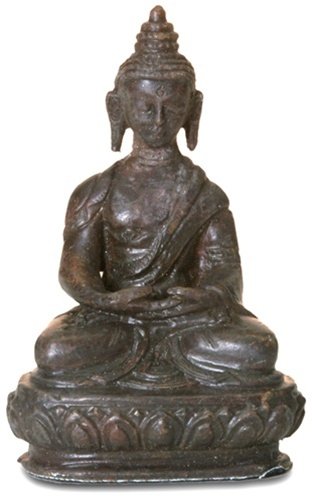 THAI MEDITATION BUDDHA BRONZE STATUE, MINIATURE: Thai Meditation Buddha Bronze Statue, Miniature - Size: 3"h X 2"w X 1.25"l Item Type: Statue Material: Bronze Weight (lbs): 0.4 Drop - Now You Can Share In The History And Knowledge Of Buddha's Teachi