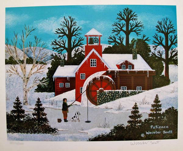 JANE WOOSTER SCOTT PATIENCE HAND SIGNED LIMITED ED.: Jane Wooster Scott Limited Edition Hand Signed Lithograph Titled "Patience". This Piece Is Pencil Hand Signed By Jane Wooster Scott. Fully Guaranteed Authentic! This Piece Is Numbered From An Artist P