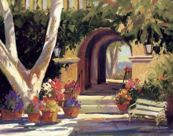 HOWARD CARR - TO 'N THROUGH - GICLÉE ON CANVAS: Howard Carr - To 'n Through - Giclée On Canvas 35 X 28 In. - A Giclée Print Is The Highest Quality Print Available Today. Because There Is No Visible Dot Screen Pattern, The Resulting Image Has All