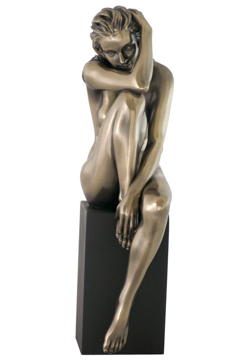 NUDE FEMALE - BRONZE: Nude Female - Material - Bronze - Size - 8 1/4